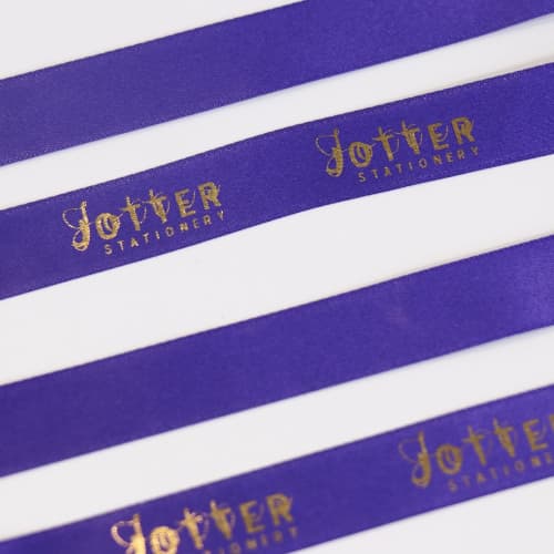 15mm UK Made Branded Ribbon