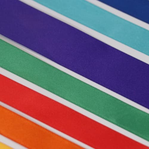 25mm UK Made Branded Ribbon