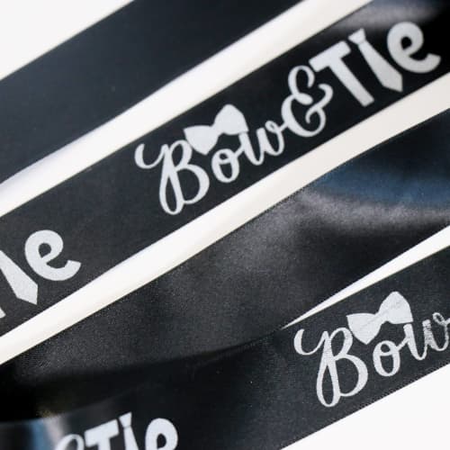 25mm UK Made Branded Ribbon
