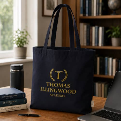 Premium Recycled Cotton Tote Bag