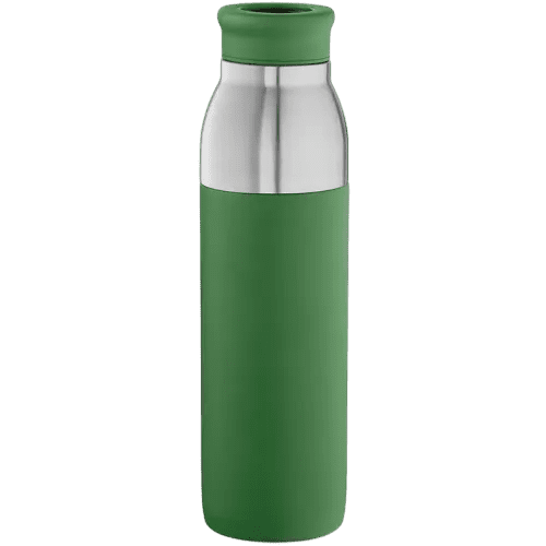 Branded Recycled Steel Colorado 2 in 1 Bottle in Green with a design from Total Merchandise