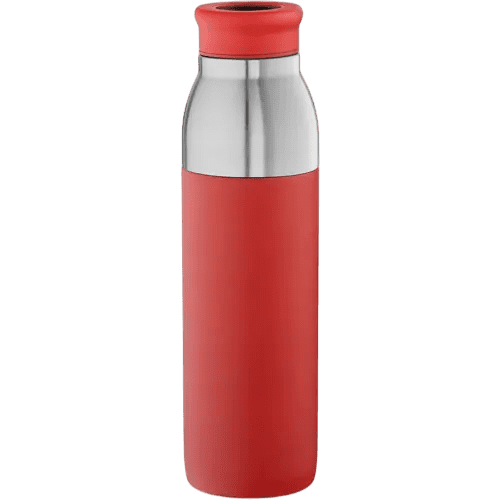 Custom Recycled Steel Colorado 2 in 1 Bottle in Red from Total Merchandise