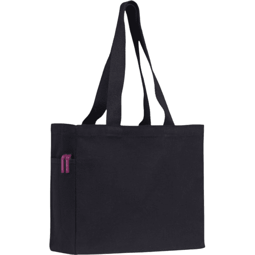 Custom Coloured Cranbrook Recycled Cotton Canvas Medium Tote Bags from Total Merchandise