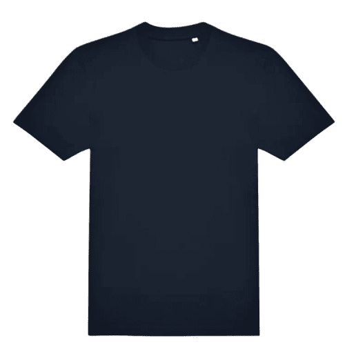 Customisable B&C Heavyweight Coloured Cotton T-Shirt in Navy from Total Merchandise