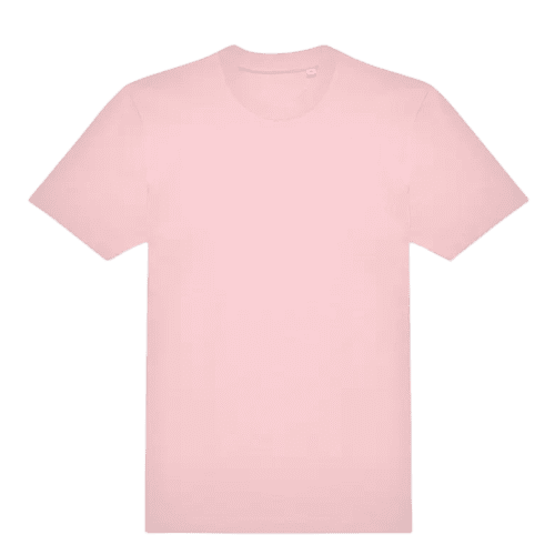 Customisable B&C Heavyweight Coloured Cotton T-Shirt in Orchid Pink from Total Merchandise