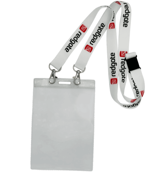 Double Clip Lanyard with A6 Wallet