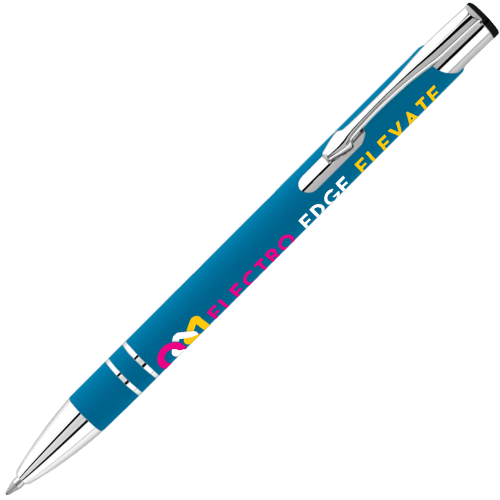 Electra Softfeel GRS Recycled Ballpen in Aquamarine