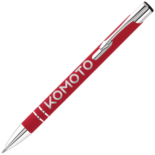 Electra Softfeel GRS Recycled Ballpen in Red
