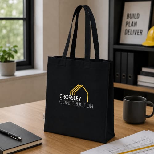 Lifestyle image of Recycled Cotton Extra Heavyweight Coloured Bag by Total Merchandise
