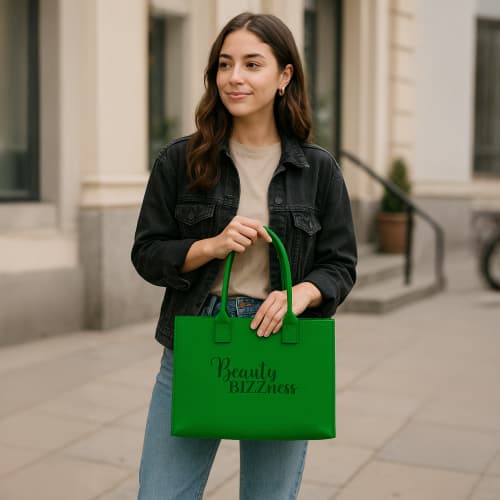 rPET Felt Handbags