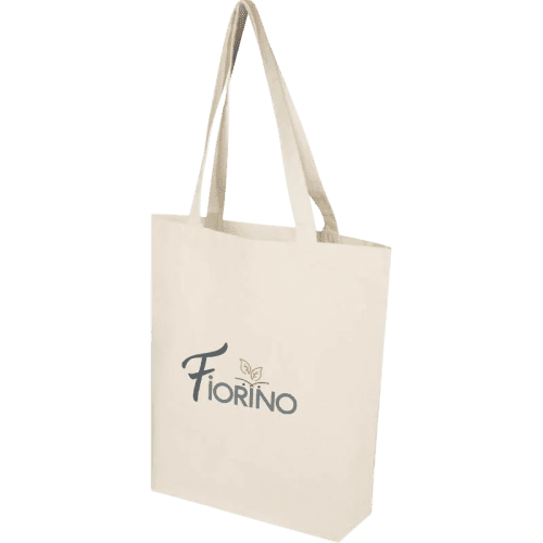 Orissa Organic Wide Bottom Tote Bag in Natural
