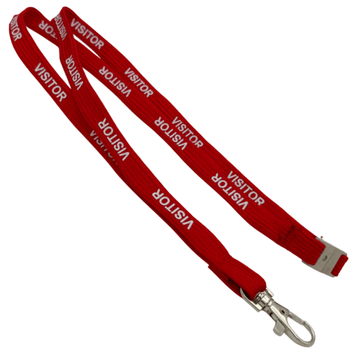 10mm Recycled Visitor Lanyards