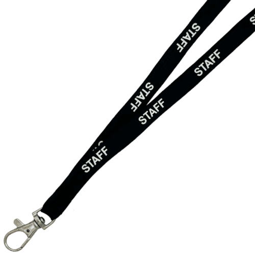 10mm Staff Lanyards in Black