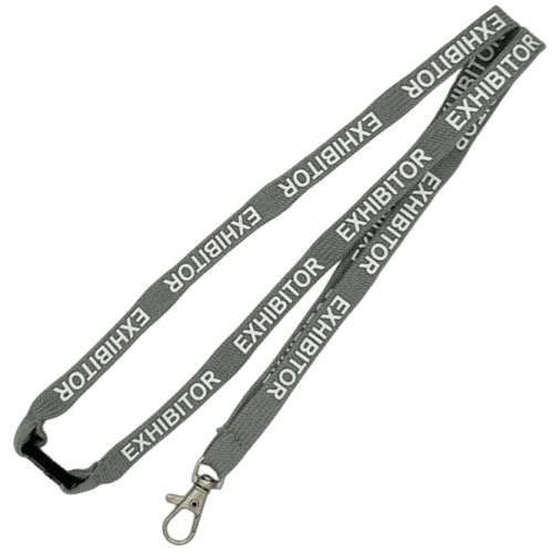 10mm Exhibitor Lanyards