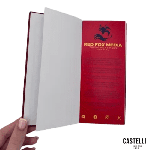 Colombia Pocket Weekly Diary with Tip-in Page branded with your logo from Total Merchandise