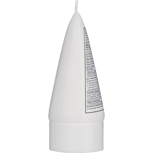 Branded SPF30 Sunscreen Tube in White printed with your logo in full-colour from Total Merchandise