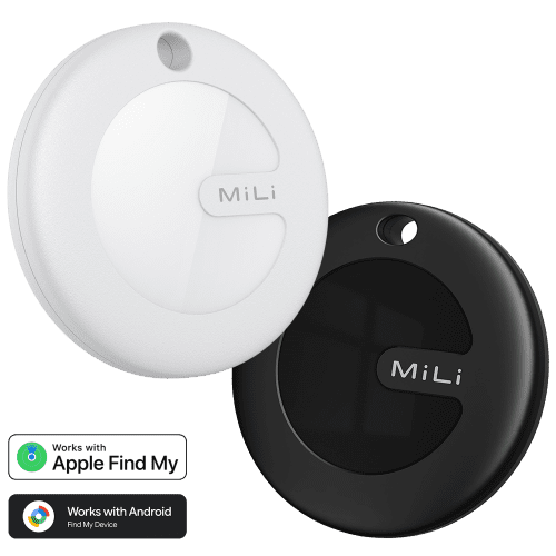 Branded MiTag Duo iOS & Android Tracker Tag in Black with a design from Total Merchandise