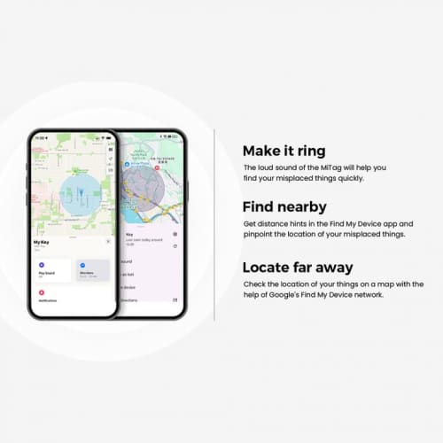 Branded l MiTag Duo iOS & Android Tracker Tag with a design from Total Merchandise