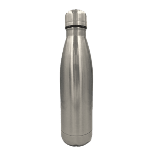 Capella Metal Bottle in Stainless Steel/Silver from Total Merchandise