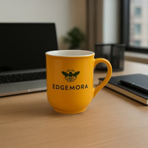 Custom Colour Bell Mug