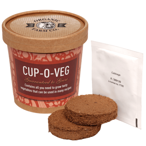 Promotional printed Grow Your Own Vegetable Kits with a design from Total Merchandise