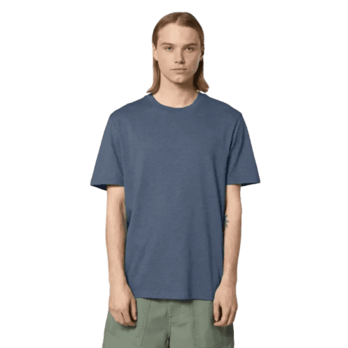 Coloured Stanley Stella Creator T-Shirt in Dark Heather Blue