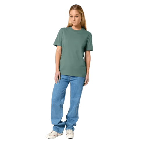 Coloured Stanley Stella Creator T-Shirt in Green Bay