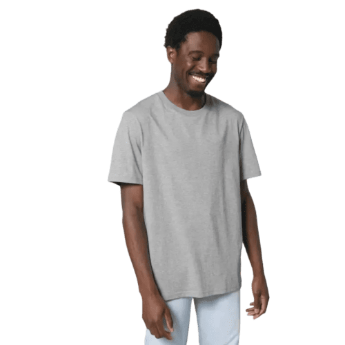 Coloured Stanley Stella Creator T-Shirt in Heather Grey