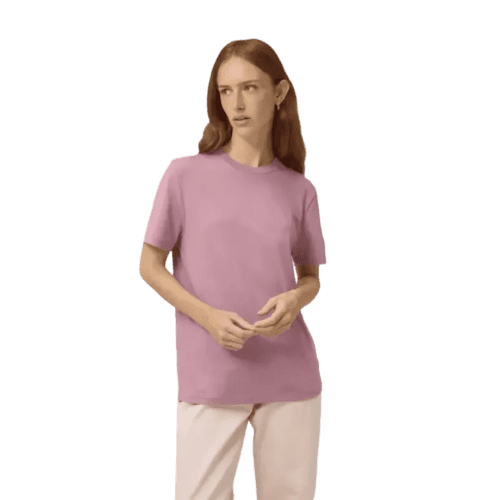 Coloured Stanley Stella Creator T-Shirt in Lilac Dreams
