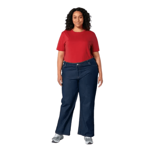 Coloured Stanley Stella Creator T-Shirt in Red