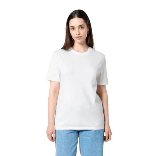 Promotional White Stanley Stella Creator T-Shirt with a design from Total Merchandise