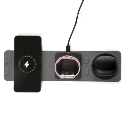 Nova 3 in 1 Magnetic Charger Wallet in Black