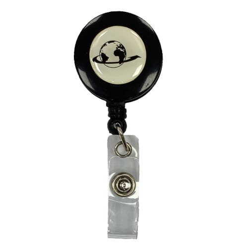 Retractable ID Badge Reels in Black