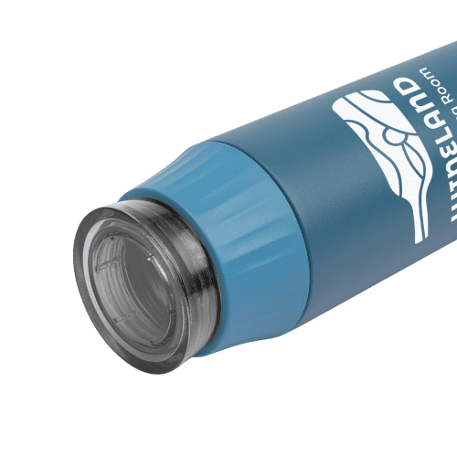 Close up of the bottle from Total Merchandise