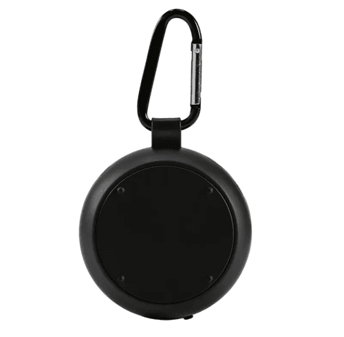 The back of the Waterproof Recycled Speaker from Total Merchandise