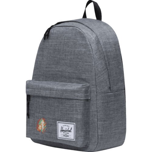 Branded Herschel Classic™ Recycled Laptop Backpack in Heather Grey from Total Merchandise