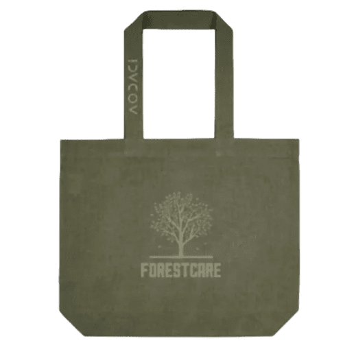 Personalised Branded Handle Recycled Tote Bag in Army Green from Total Merchandise