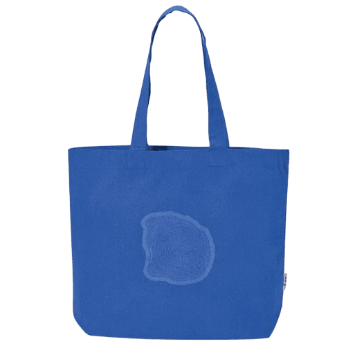 Customisable Branded Handle Recycled Tote Bag in Royal Blue from Total Merchandise