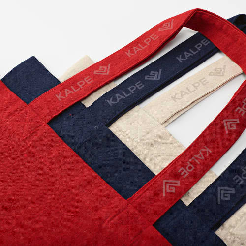 Branded Handle Recycled Tote Bag