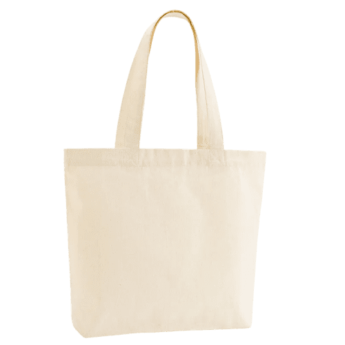 Customised Branded Handle Recycled Tote Bag in Natural from Total Merchandise