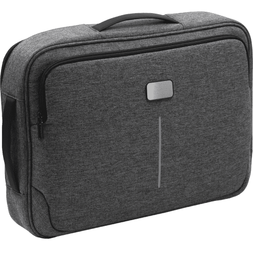 Logo branded BrandCharger rPET Laptop Bag in Grey with a design from Total Merchandise