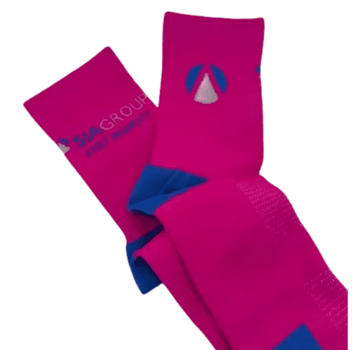 Promotional Cycling Socks woven with your company logo from Total Merchandise