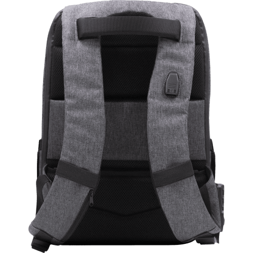 The back of the BrandCharger Anti-Theft rPET Backpack with a design from Total Merchandise