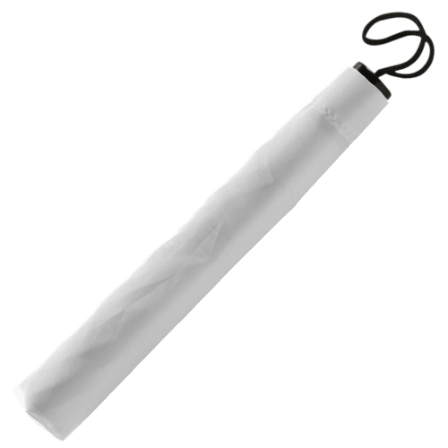 Telescopic Umbrella in White