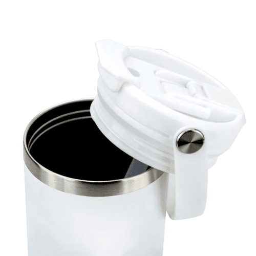 Open lid from the 900ml Titan Pro Insulated Tumbler with a design from Total Merchandise