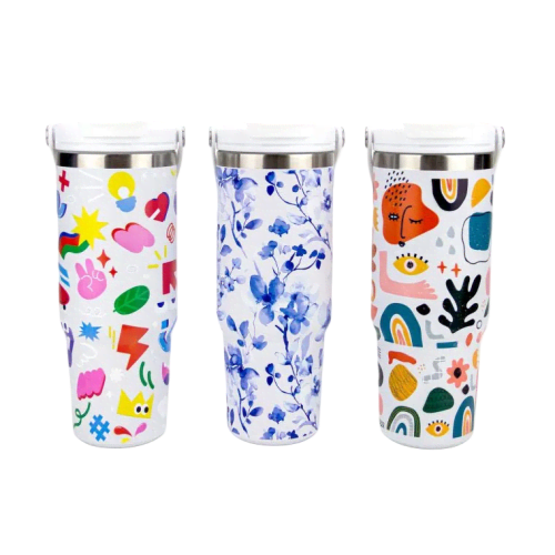 Full colour printed 900ml Titan Pro Insulated Tumbler
