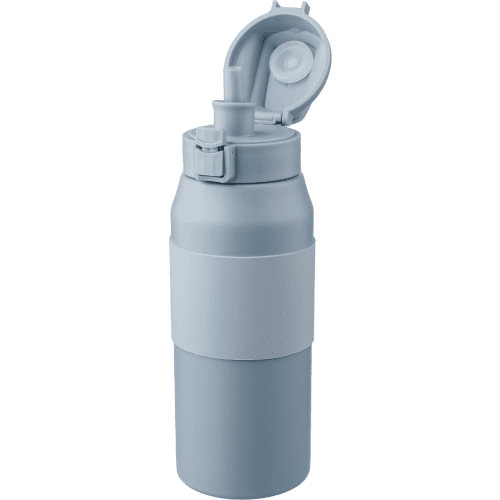 Lifestyle image of the 800ml Double Walled Water Bottle from Total Merchandise
