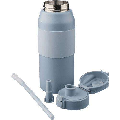 Lifestyle image of the 800ml Double Walled Water Bottle from Total Merchandise