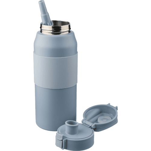 Lifestyle image of the 800ml Double Walled Water Bottle from Total Merchandise