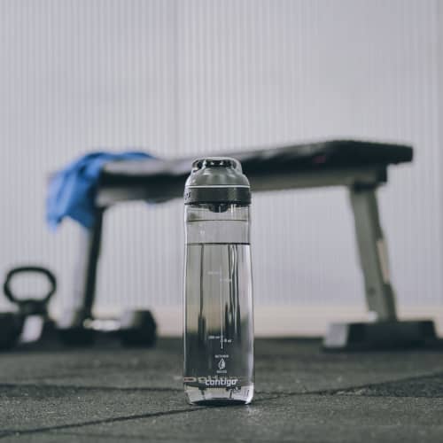 Lifestyle image of the Contigo® Cortland Tritan™ Renew Water Bottle